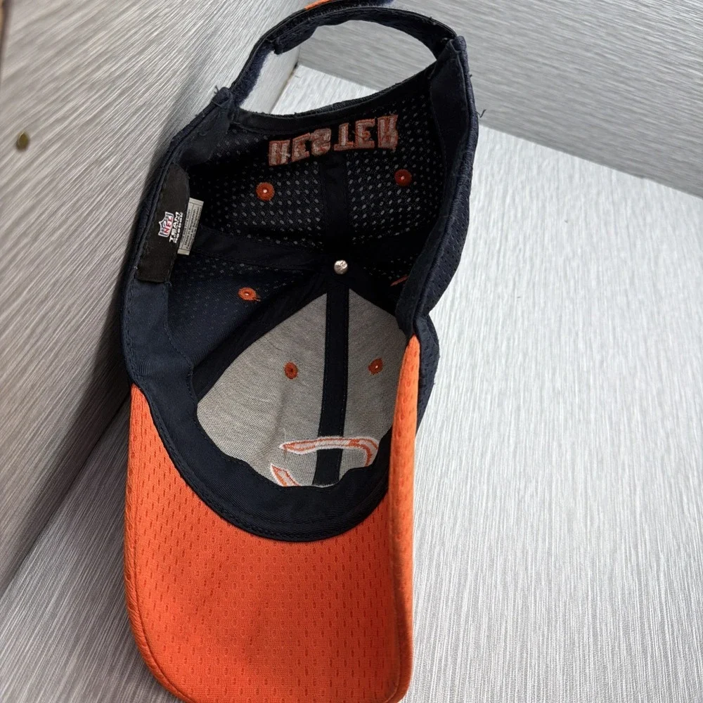 Chicago Bears Hat Youth NFL Adjustable Cap Devin Hester‎ 23 Reebok Orange Blue